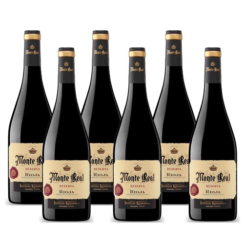 Case of 6 Monte Real Reserva 75cl Red Wine